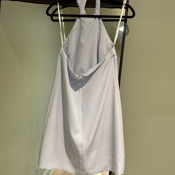 Club monaco baby blue halter dress size 4 - Picture 2 of 3